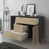 Puccini Sideboard antr. 120x40x86