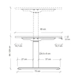 Höhenverstellbarer Schreibtisch XDKB 12W Perfektion für Ihren Arbeitsplatz