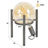 Tischleuchte Saturn LED