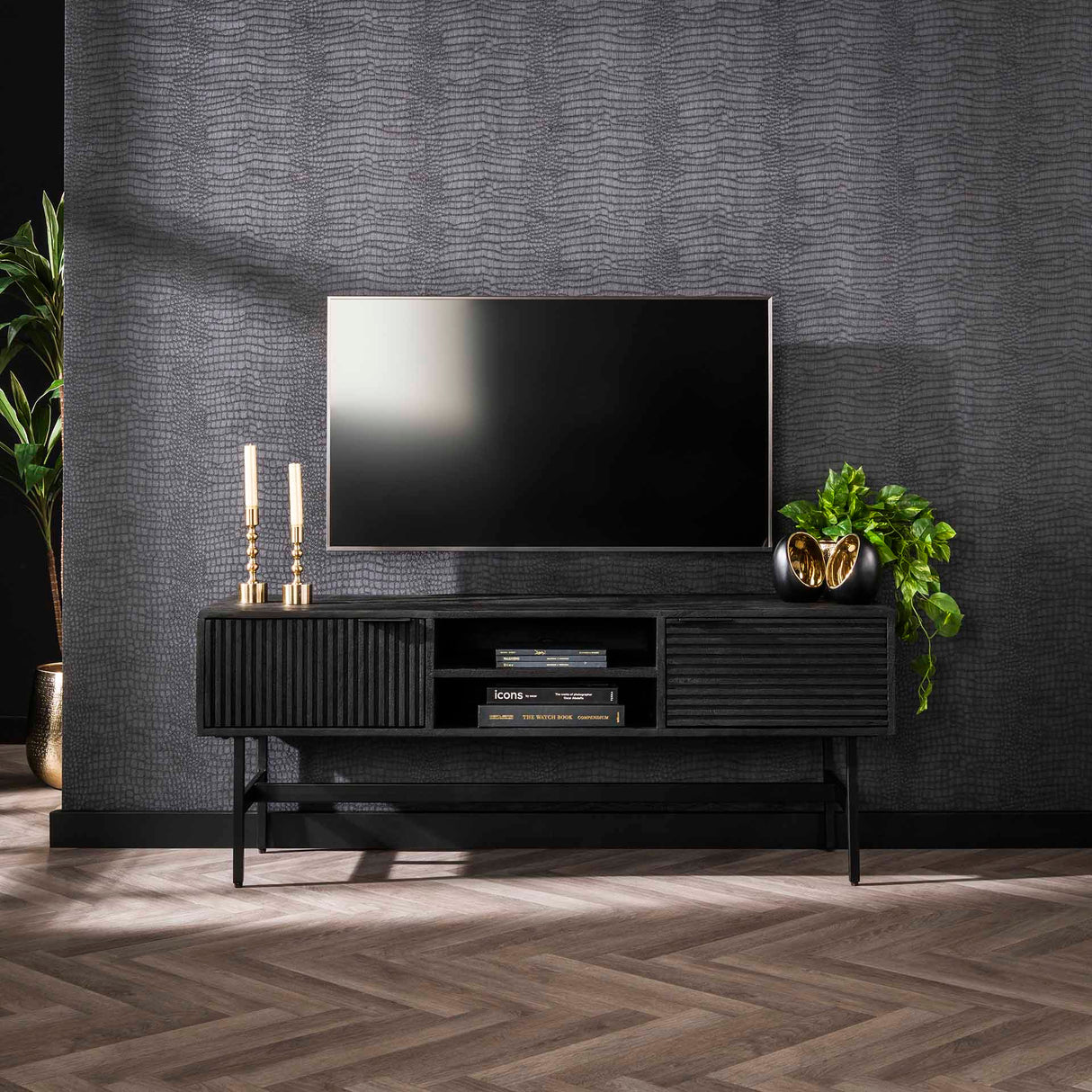 TV-Möbel Marina-Mangoholz 140cm