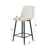 Barhocker Rib Komfort modernes Design