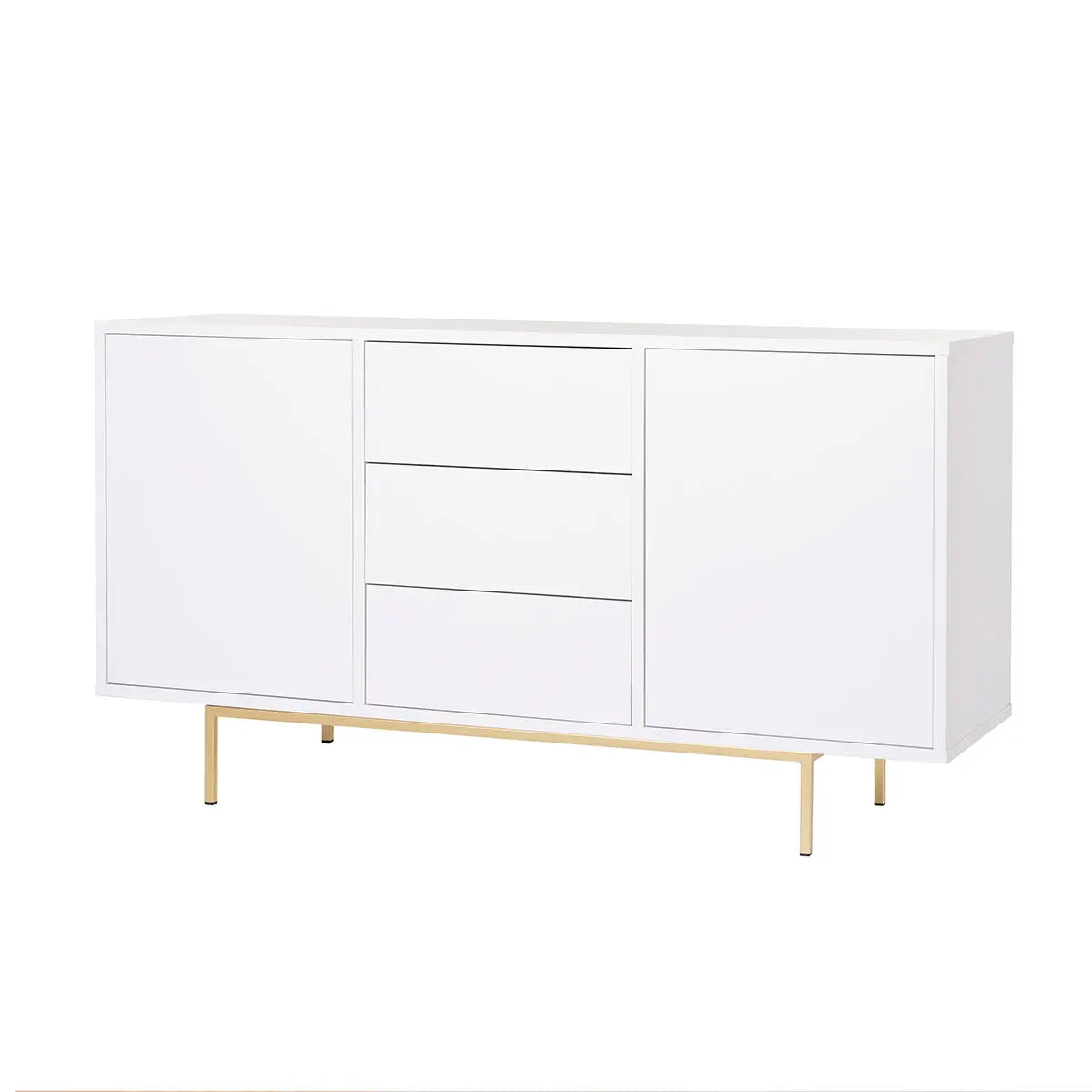 LARA Sideboard weiss/gold